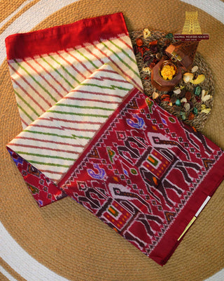 POCHAMPALLY IKKAT PURE SILK HANDLOOM SAREE