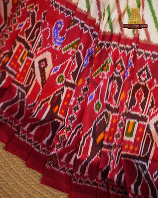 POCHAMPALLY IKKAT PURE SILK HANDLOOM SAREE