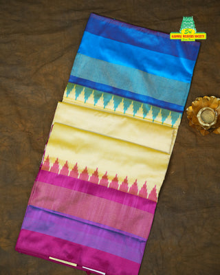 POCHAMPALLY IKKAT PURE SILK HANDLOOM SAREE