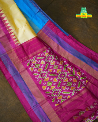 POCHAMPALLY IKKAT PURE SILK HANDLOOM SAREE