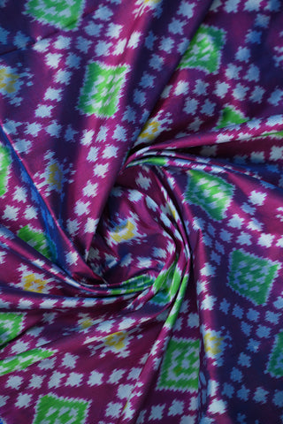 POCHAMPALLY IKKAT PURE SILK HANDLOOM SAREE