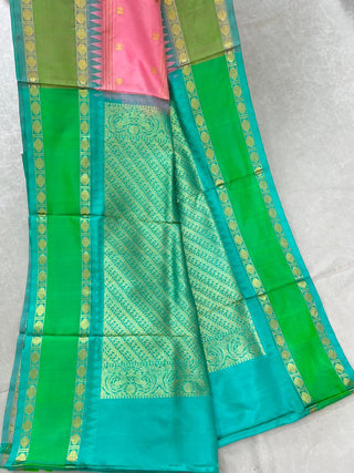 VENKATAGIRI PURE SILK HANDLOOM SAREE