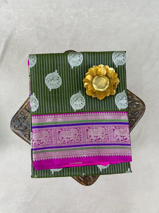 VENKATAGIRI PURE SILK HANDLOOM SAREE