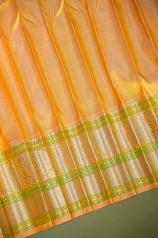 GADWAL PURE SILK EQUAL BORDER HANDLOOM SAREE