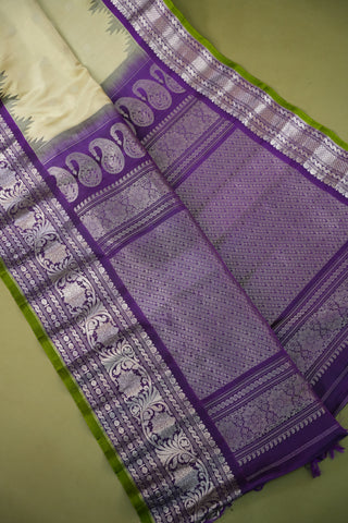 GADWAL PURE SILK JACQUARD HANDLOOM SAREE