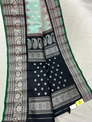 GADWAL PASTEL PURE SILK HANDLOOM SAREE