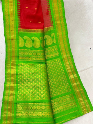 GADWAL COTTON SILK (SICO) HANDLOOM SAREES
