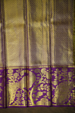 KANCHIPURAM PURE SILK TISSUE HANDLOOM LEHANGA