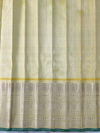 GADWAL PASTEL PURE SILK HANDLOOM SAREE