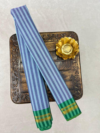 GADWAL PURE COTTON SMALL BORDER HANDLOOM SAREE