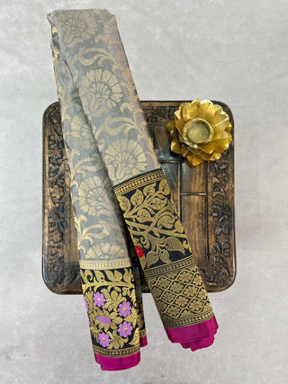 GADWAL PURE SILK HANDLOOM BROCADE SAREE