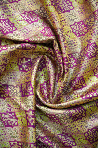 KANCHIPURAM PURE SILK BROCADE SAREE