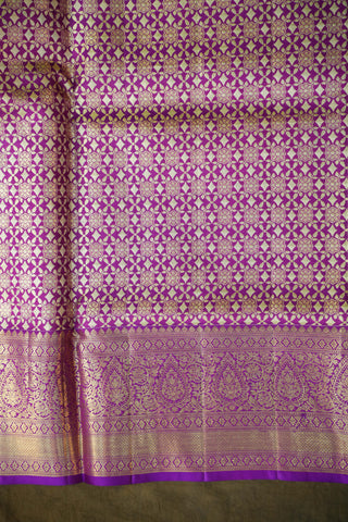 KANCHIPURAM PURE SILK BROCADE SAREE