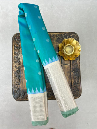 GADWAL PASTEL PURE SILK HANDLOOM SAREE