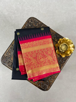 SEMI GADWAL SAREE