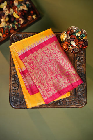 SEMI GADWAL SAREE