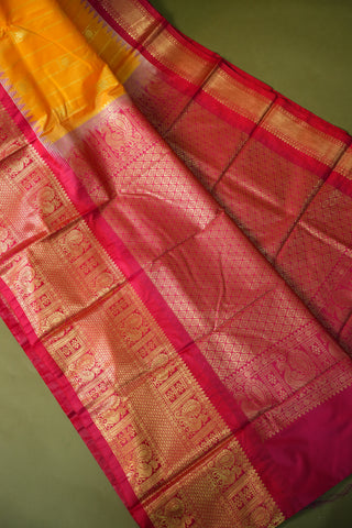 SEMI GADWAL SAREE