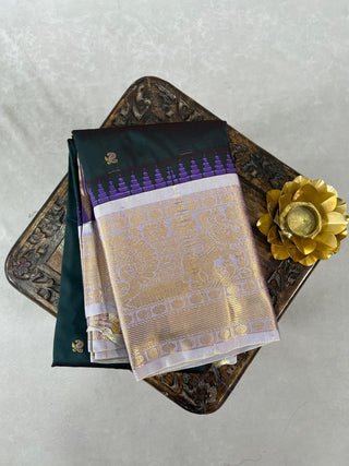 SEMI GADWAL SAREE