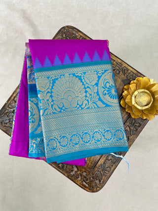 SEMI GADWAL SAREE