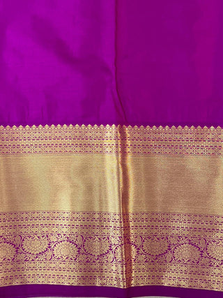 SEMI KANCHI BROCADE SAREE