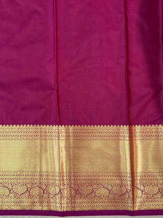 SEMI KANCHI BROCADE SAREE