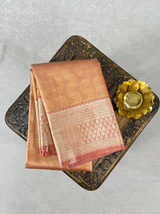 SEMI KANCHI TISSUE SAREE