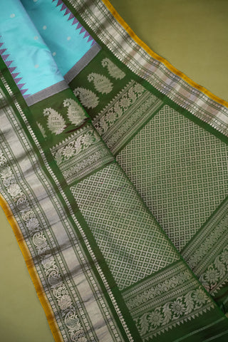 GADWAL PURE SILK JACQUARD HANDLOOM SAREE