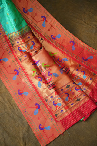 PAITHANI PURE SILK HANDLOOM SAREE