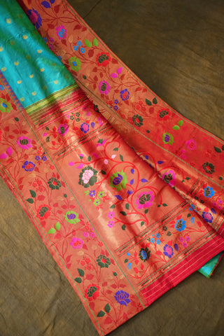 PAITHANI PURE SILK HANDLOOM SAREE