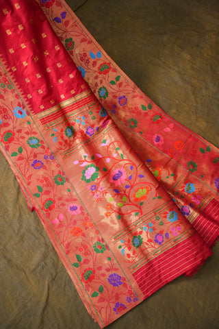 PAITHANI PURE SILK HANDLOOM SAREE