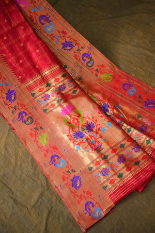 PAITHANI PURE SILK HANDLOOM SAREE