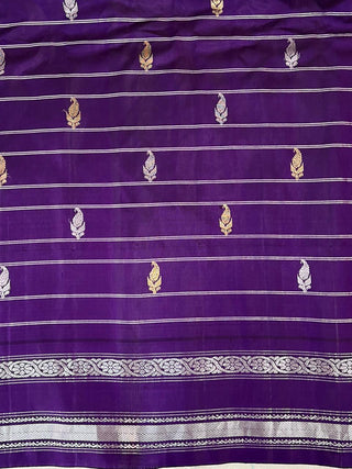 GADWAL PURE SILK CHECKS HANDLOOM SAREE