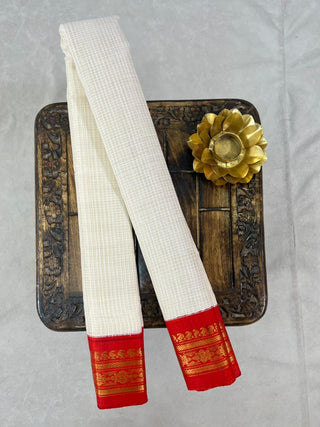 GADWAL COTTON KUTTU HANDLOOM SAREE