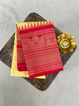SEMI GADWAL SAREE