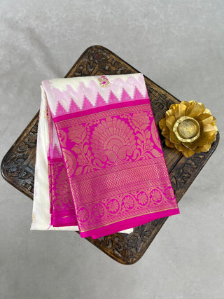 SEMI GADWAL SAREE
