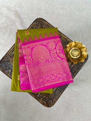 SEMI GADWAL SAREE