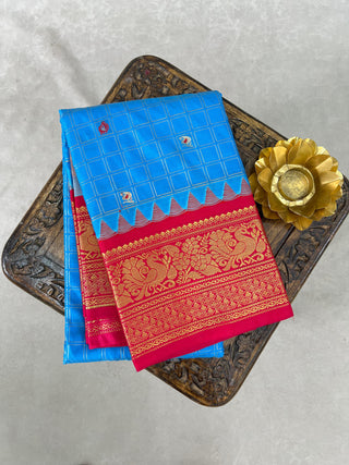 SEMI GADWAL SAREE