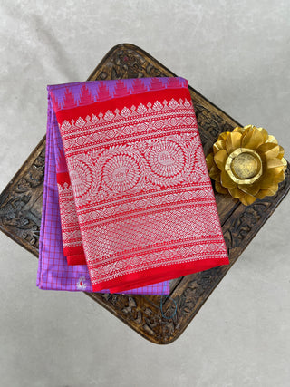 SEMI GADWAL SAREE