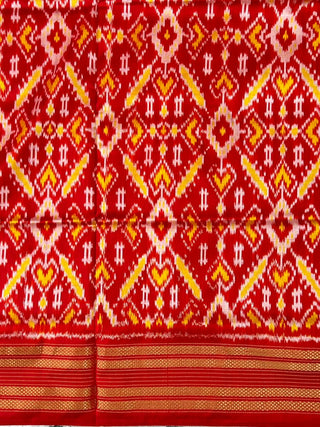 POCHAMPALLY IKKAT PURE SILK HANDLOOM SAREE