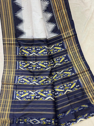 POCHAMPALLY IKKAT PURE SILK HANDLOOM SAREE