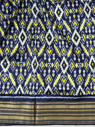 POCHAMPALLY IKKAT PURE SILK HANDLOOM SAREE