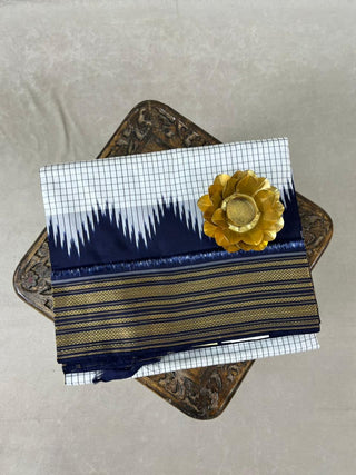 POCHAMPALLY IKKAT PURE SILK HANDLOOM SAREE