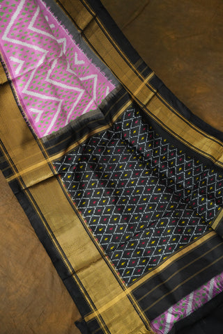 POCHAMPALLY IKKAT PURE SILK HANDLOOM SAREE