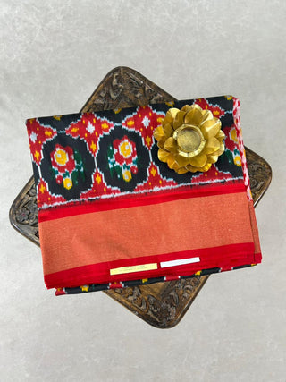 POCHAMPALLY IKKAT PURE SILK HANDLOOM SAREE