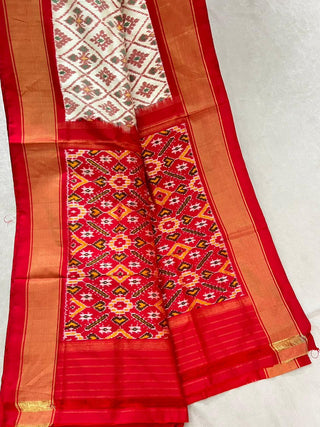 POCHAMPALLY IKKAT PURE SILK HANDLOOM SAREE