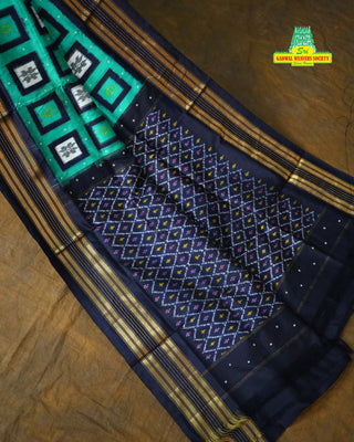 IKKAT PURE SILK HANDLOOM SAREE
