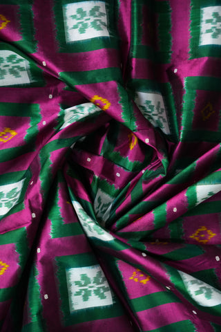 POCHAMPALLY IKKAT PURE SILK HANDLOOM SAREE