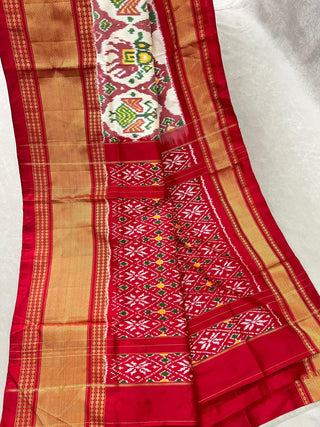 POCHAMPALLY IKKAT PURE SILK HANDLOOM SAREE