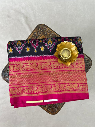POCHAMPALLY IKKAT PURE SILK HANDLOOM SAREE