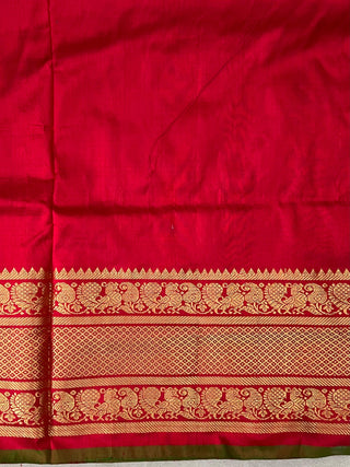 POCHAMPALLY IKKAT PURE SILK HANDLOOM SAREE